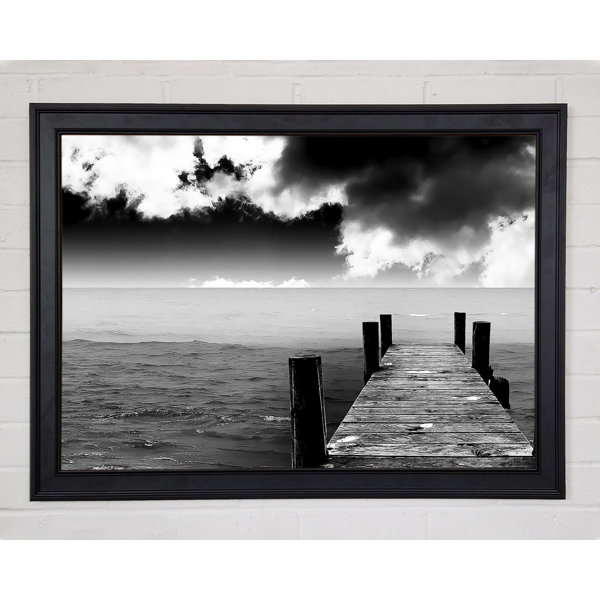 Haus Am Meer Schwarz Und Wei Pier Gerahmter Druck 9420 Wayfair de haus-am-meer-schwarz-und-wei-pier-gerahmter-druck-9420-wayfair-de